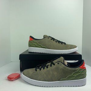 Men's Air Jordan 1 Centre Court Basketball Shoes, DJ2756 300 Multi Sizes OiGreen